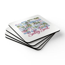 Load image into Gallery viewer, Salty Soul Corkwood Coaster Set