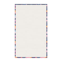 Load image into Gallery viewer, Pink Blue Waves Print Tea Towel