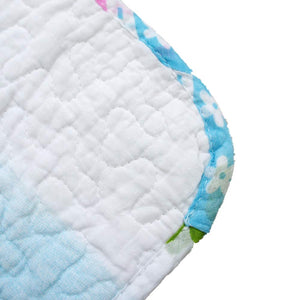 Paris Hot Air Balloon Baby Toddler Quilt Coverlet