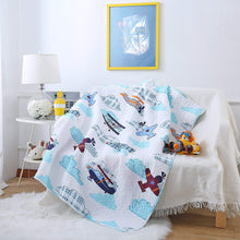 Load image into Gallery viewer, Plane Helicopter Baby Toddler Quilt Coverlet