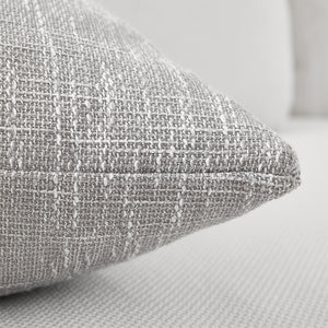 Tracey Gray Linen Textured Solid Pillow Cover Set of 2