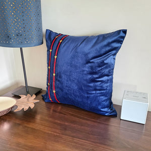 Luxury Blue Velvet Throw Pillow Cover, Blue Pillow Case, Velvet Pillow Cover, Decorative Velvet Throw Pillow Cover